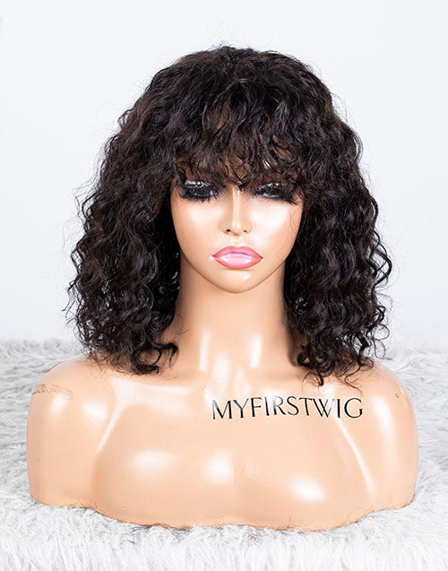 Clearance - 13x4.5" Lace Front Wig Malaysian Hair - 14"  Silky Size 1 - MTY - 3779