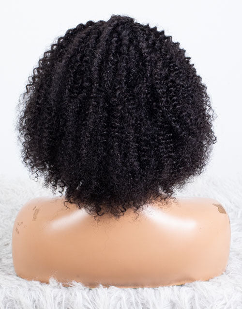 Ausverkauf - Stirnbandperücke ohne Kleber, keine Spitze, indisches Haar, 12 Zoll, seidig, Größe 1 - MHY-246