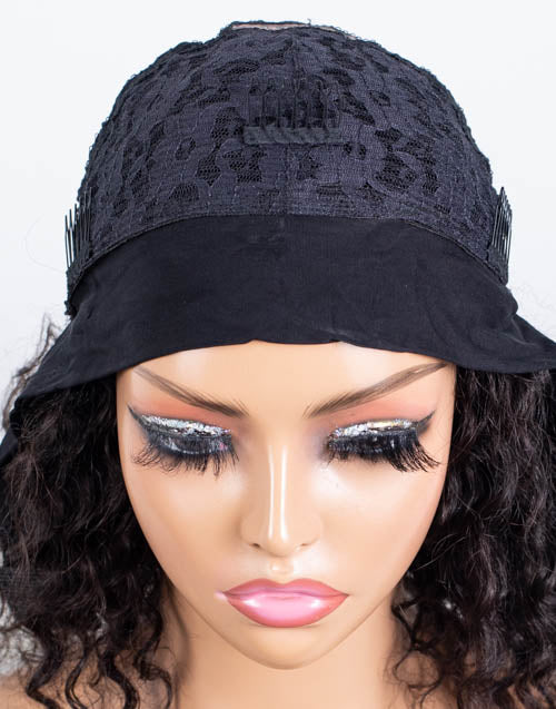 Ausverkauf - Stirnbandperücke ohne Kleber, keine Spitze, indisches Haar, 12 Zoll, seidig, Größe 1 - MHY-246