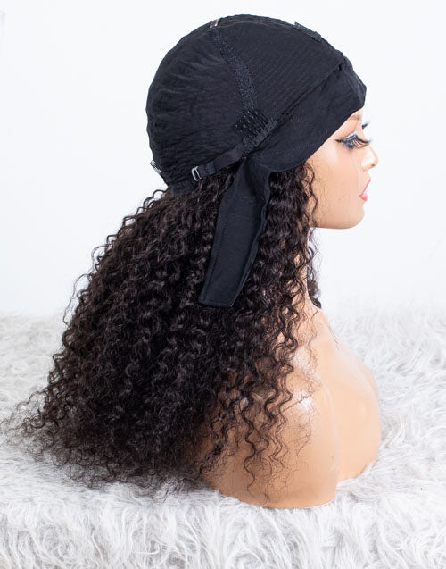 Clearance - Headband Wig Glueless No Lace Malaysian Hair - 20" Silky Size 2 - MHY-345