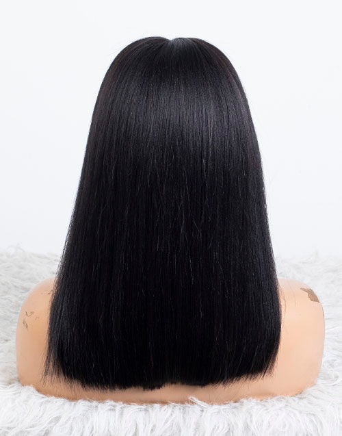 Clearance - 13x6" Indian Hair 160% Density - 14" Yaki Size 1 - MTY-4740