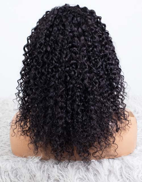 Ausverkauf - Stirnbandperücke ohne Kleber, keine Spitze, indisches Haar, 12 Zoll, seidig, Größe 1 - MHY-246