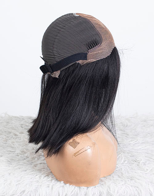 Clearance - 13x6" Indian Hair 160% Density - 14" Yaki Size 1 - MTY-4740