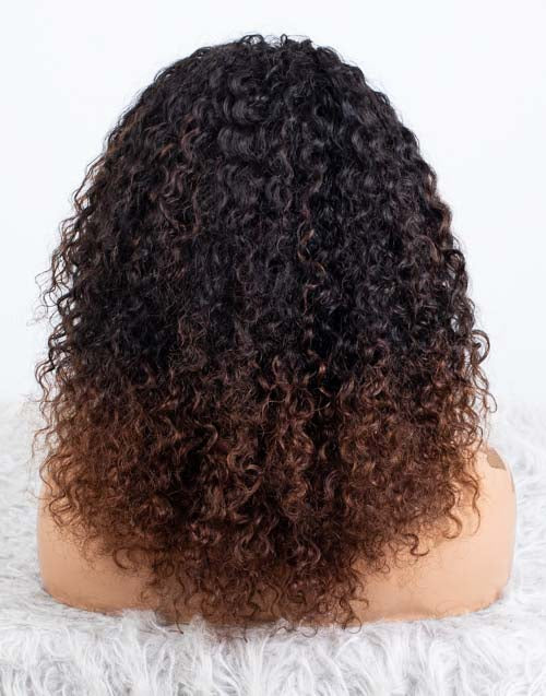 Ausverkauf - Stirnbandperücke ohne Kleber, keine Spitze, indisches Haar, 12 Zoll, seidig, Größe 1 - MHY-246