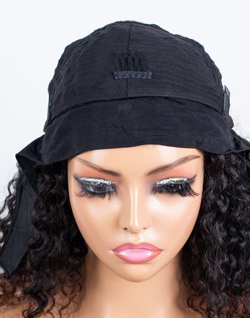 Ausverkauf - Stirnbandperücke ohne Kleber, keine Spitze, indisches Haar, 12 Zoll, seidig, Größe 1 - MHY-246