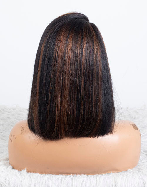 Clearance - 13x6" Indian Hair - 10" Yaki Size 2 - MTY-4742