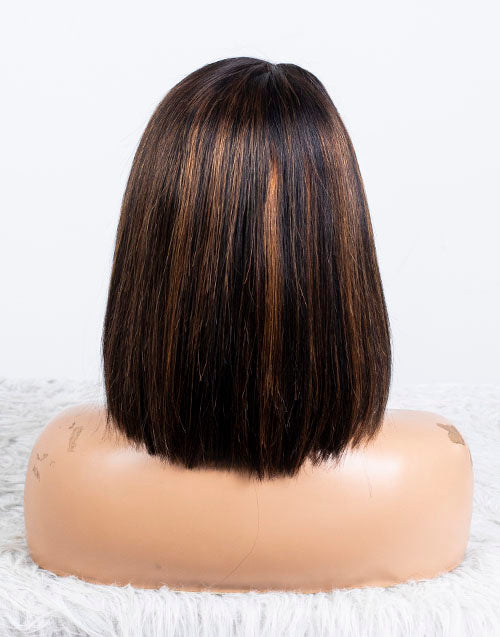 Clearance - 13x6" Lace Front Wig Indian Hair - 10" Silky Size 1 - MTY-3735