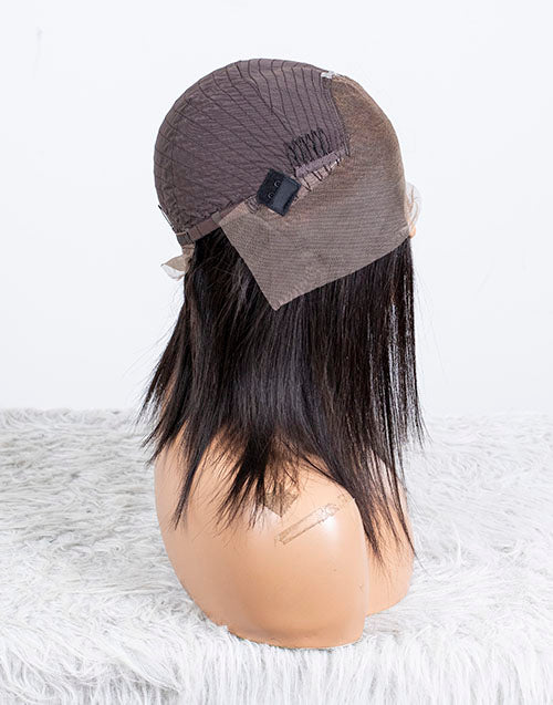 Clearance - 13x4" Lace Front Wig Indian Hair - 12" Silky Size 1 - MTY-3731