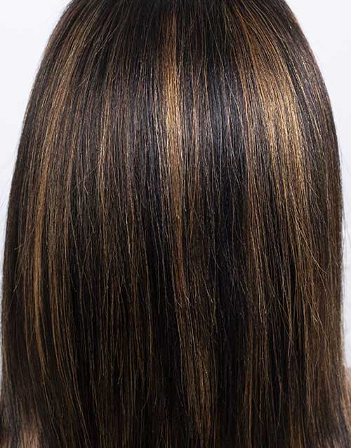 Clearance - 13x4" Lace Front Wig Indian Hair - 10" Yaki Size 1 - MTY-3726