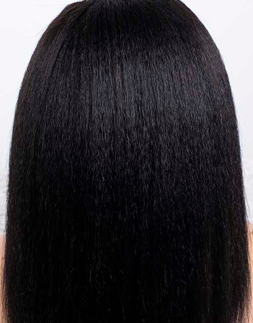 Clearance - 13x6" Lace Front Wig Indian Hair - 14" Kinky Size 2 - MTY-3744