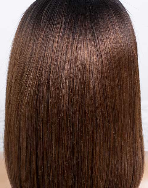 Clearance - 13x6" Lace Front Wig Indian Hair 160% Density - 12" Yaki Size 2 - MTY-3728