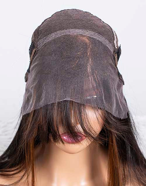 Clearance - 13x4" Lace Front Wig Malaysian Hair - 18"  Silky Size 1 - MTY - 3714