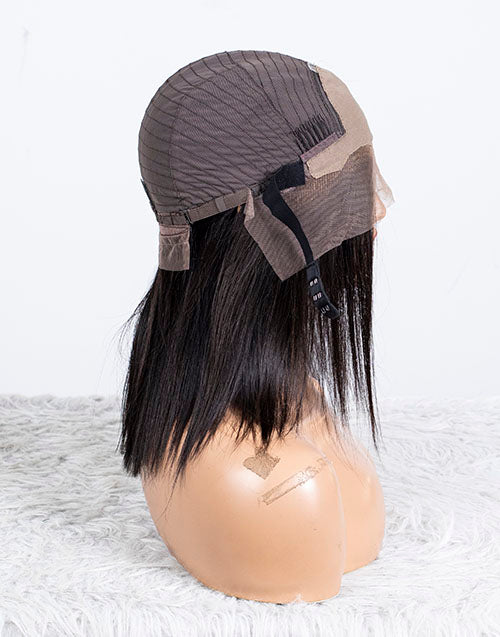 Clearance - 13x4" Lace Front Wig Indian Hair - 12" Silky Size 1 - MTY-3739