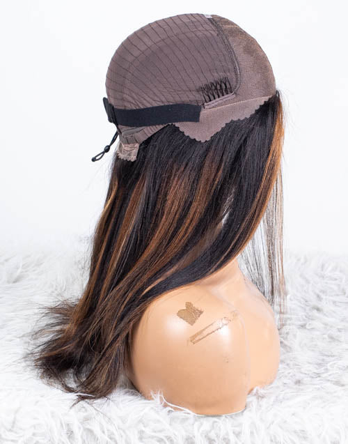 Clearance - 13x6" Indian Hair - 16" Yaki Size 1 - MTY-4443