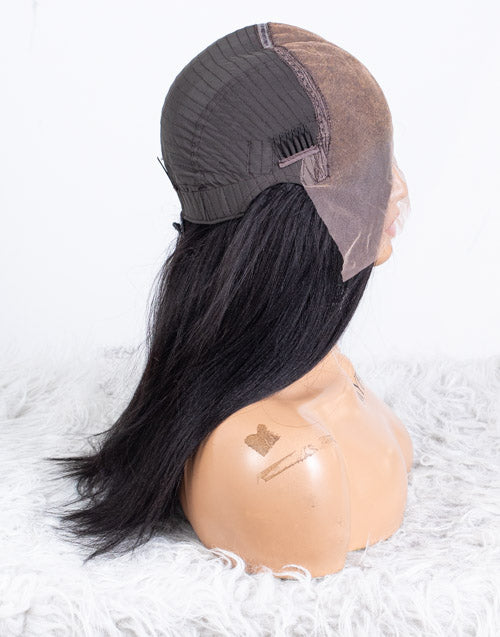 Clearance - 10x6" Closure Wig Indian Hair - 16" Yaki Size 1 - MTY-4444