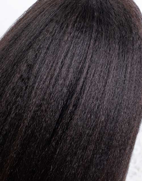 Clearance - 13x6" Malaysian Hair 180% Density - 14" Kinky Size 2 - MTY-4452