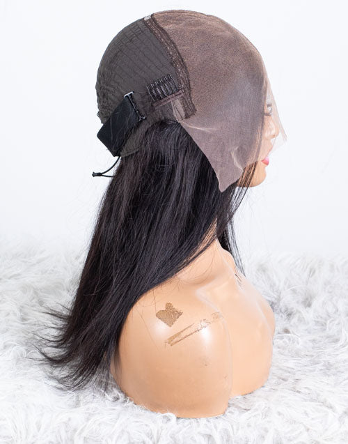 Clearance - 10x6" Closure Wig Indian Hair - 14" Silky Size 1 - MTY-4450