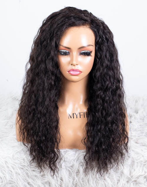 Clearance - 10x6" Closure Wig Malaysian Hair - 18" Silky Size 1 - MTY-4461