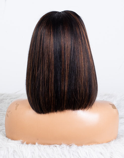 Clearance - 13x6" Lace Front Wig Indian Hair 160% Density - 10" Silky Size 1 - MTY-3684