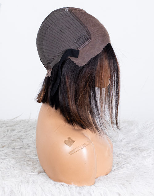 Clearance - 13x6" Lace Front Wig Indian Hair 160% Density - 10" Silky Size 1 - MTY-3684