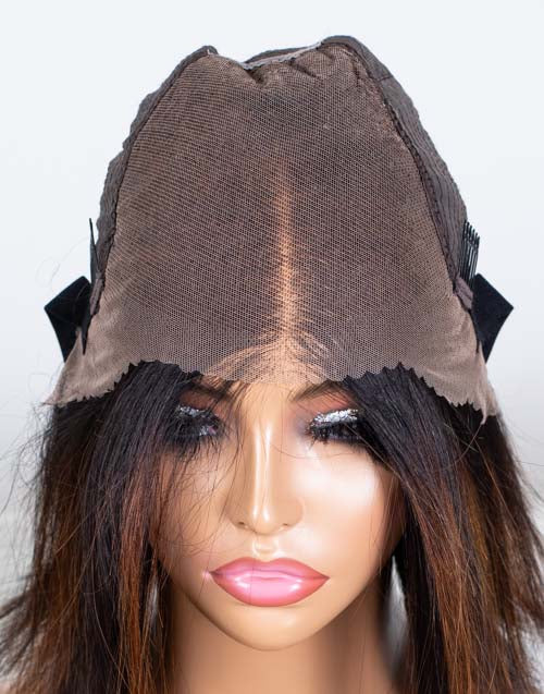 Clearance - 13x6" Lace Front Wig Indian Hair 160% Density - 10" Silky Size 1 - MTY-3684