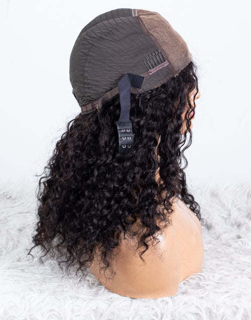 Clearance - 5x5" Closure Wig Indian Hair - 16" Silky Size Average - MTY-4437
