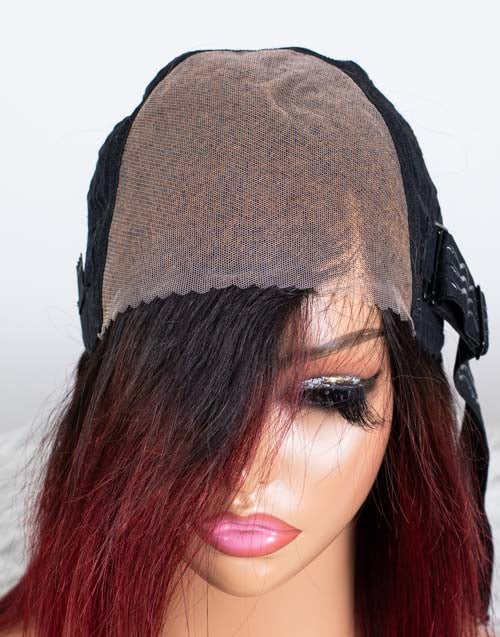 Clearance - 5x7" Closure Wig Indian Hair 160% Density - 12" Silky Size Average - MTY-3685