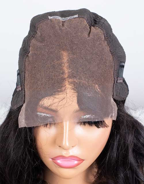 Clearance - 5x5" Closure Wig Indian Hair - 16" Silky Size Average - MTY-4448