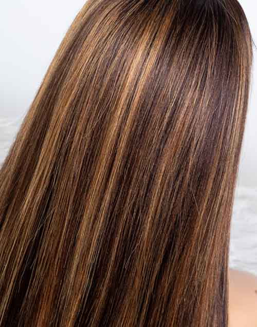 Clearance - 13x6" Lace Front Wig Indian Hair 160% Density - 16" Yaki Size 1 - MTY-3720
