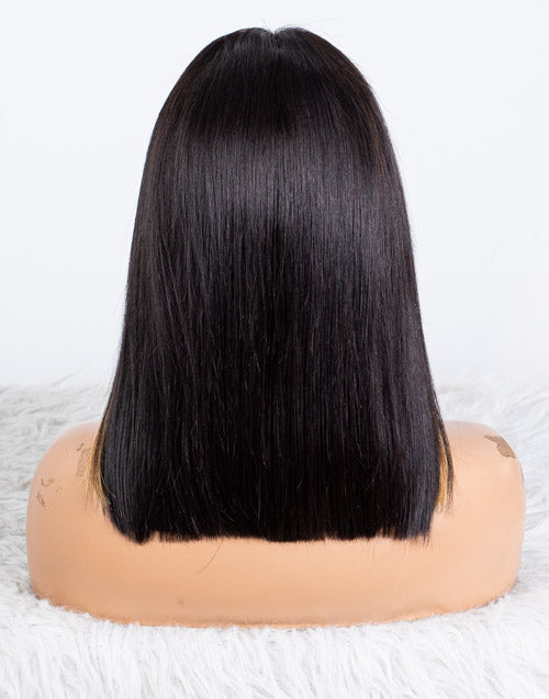 Clearance - 13x4" Lace Front Wig Indian Hair - 14" Silky Size 2 - MTY-3707