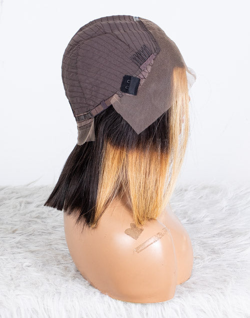 Clearance - 13x4" Lace Front Wig Indian Hair - 14" Silky Size 2 - MTY-3707