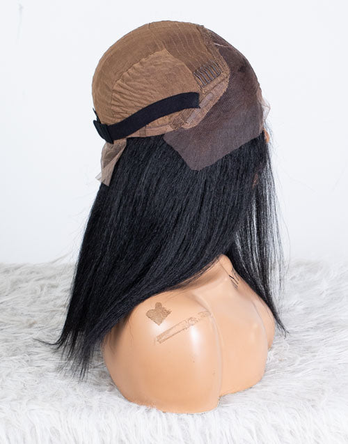 Clearance - 13x4.5" Lace Front Wig Malaysian Hair - 14" Kinky Size 1 - MTY-3705