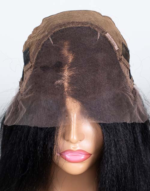 Clearance - 13x4.5" Lace Front Wig Malaysian Hair - 14" Kinky Size 1 - MTY-3705