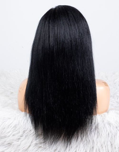 Clearance - 13x6" Lace Front Wig Indian Hair - 14" Kinky Size 1 - MTY-1968