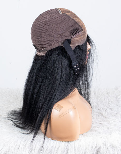 Clearance - 13x6" Lace Front Wig Indian Hair - 14" Kinky Size 1 - MTY-1968