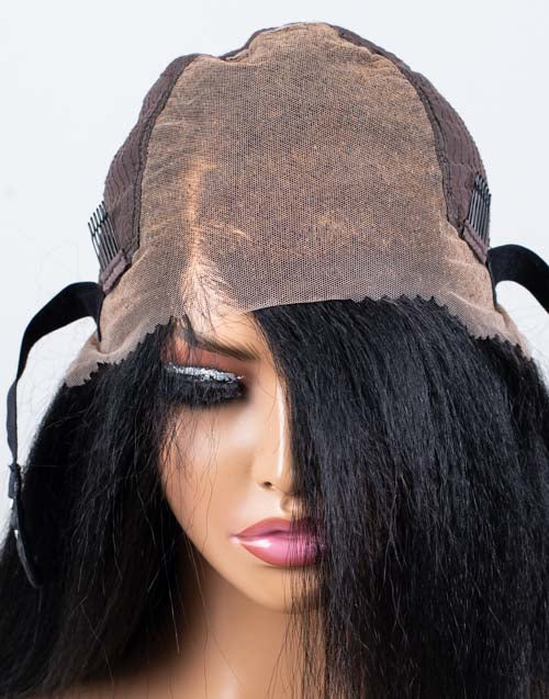 Clearance - 13x6" Lace Front Wig Indian Hair - 14" Kinky Size 1 - MTY-1968