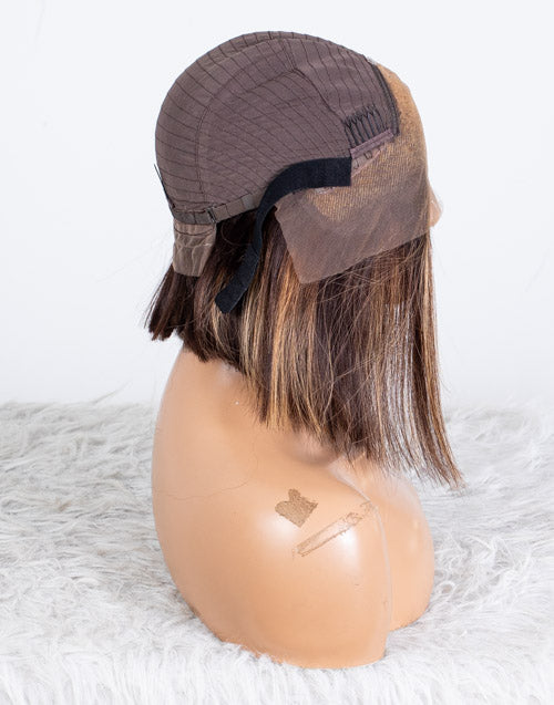 Clearance - 13x4" Lace Front Wig Indian Hair - 10" Silky Size 1 - MTY-3709