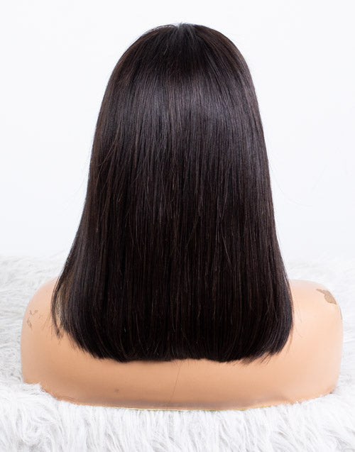 Clearance - 13x4.5" Lace Front Wig Malaysian Hair - 14" Silky Size 1 - MTY-3652