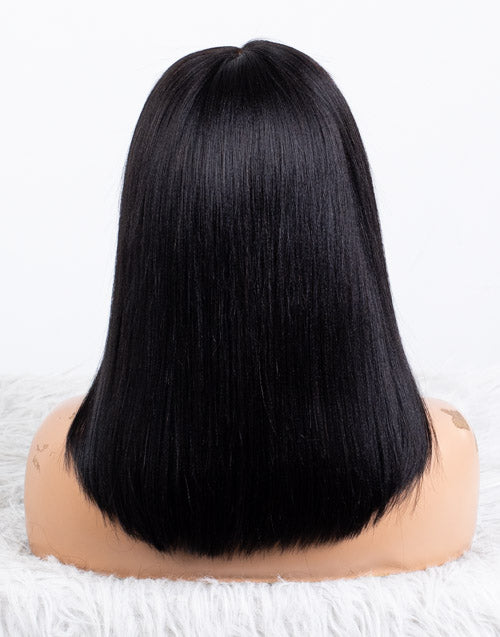 Clearance - 13x6" Lace Front Wig Indian Hair 180% Density - 14" Yaki Size 2 - MTY-3668