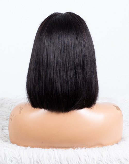 Clearance - 13x4" Lace Front Wig Indian Hair - 10" Yaki Size 1 - MTY-3669