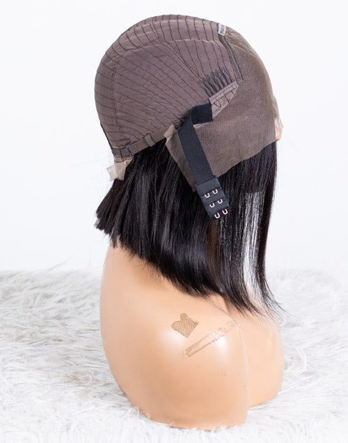 Clearance - 13x4" Lace Front Wig Indian Hair - 10" Yaki Size 1 - MTY-3669