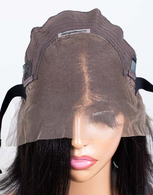 Clearance - 13x4" Lace Front Wig Indian Hair - 10" Yaki Size 1 - MTY-3669