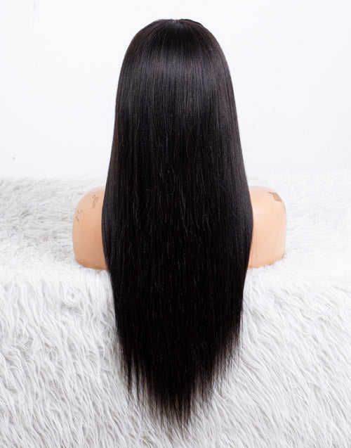 Clearance - 13x6" Lace Front Wig Indian Hair 160% Density - 20" Yaki Size 1 - MTY-3677