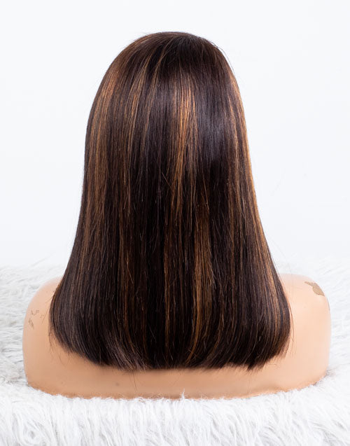 Clearance - 13x6" Lace Front Wig Indian Hair - 14" Silky Size 1 - MTY-3654