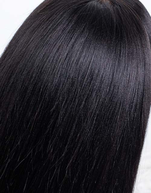 Clearance - 10x6" Closure Wig Indian Hair - 18" Yaki Size 1 - MTY-4482