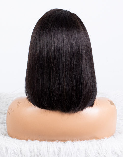 Clearance - 13x4" Lace Front Wig Indian Hair - 12" Yaki Size 1 - MTY-3662