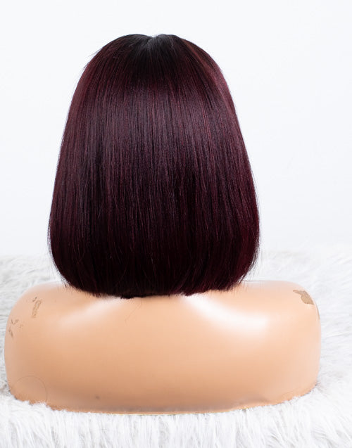 Clearance - 13x4" Lace Front Wig Indian Hair - 10" Yaki Size 1 - MTY-3672