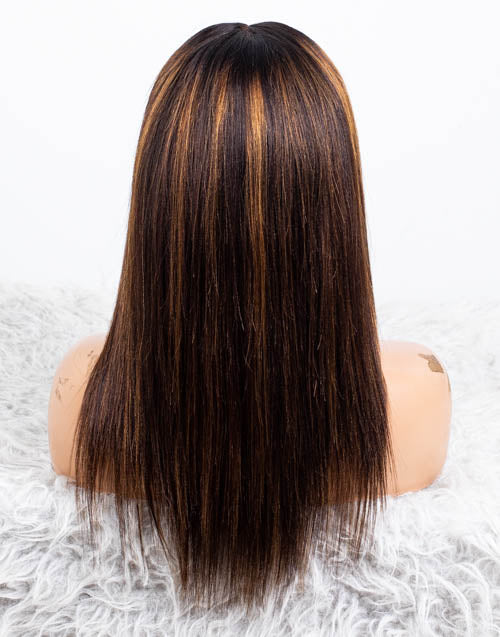 Clearance - 13x6" Malaysian Hair - 14" Yaki Size 1 - MTY-4483