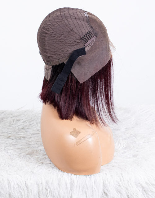 Clearance - 13x4" Lace Front Wig Indian Hair - 10" Yaki Size 1 - MTY-3672