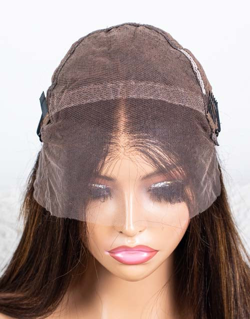 Clearance - 13x6" Malaysian Hair - 14" Yaki Size 1 - MTY-4483